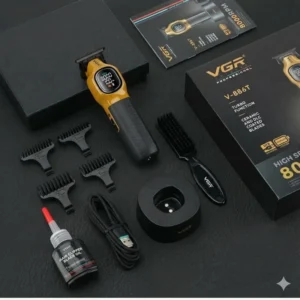 ماشین اصلاح موی سر و صورت شارژی وی جی ار مدل 886T