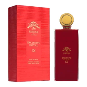 ادوپرفیوم زنانه هریتیج مدل Exclusive Royal IX حجم 120 میل