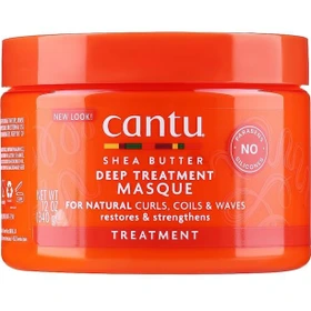 ماسک مو داخل حمام کانتو Cantu ترمیم کننده موهای فر340میل