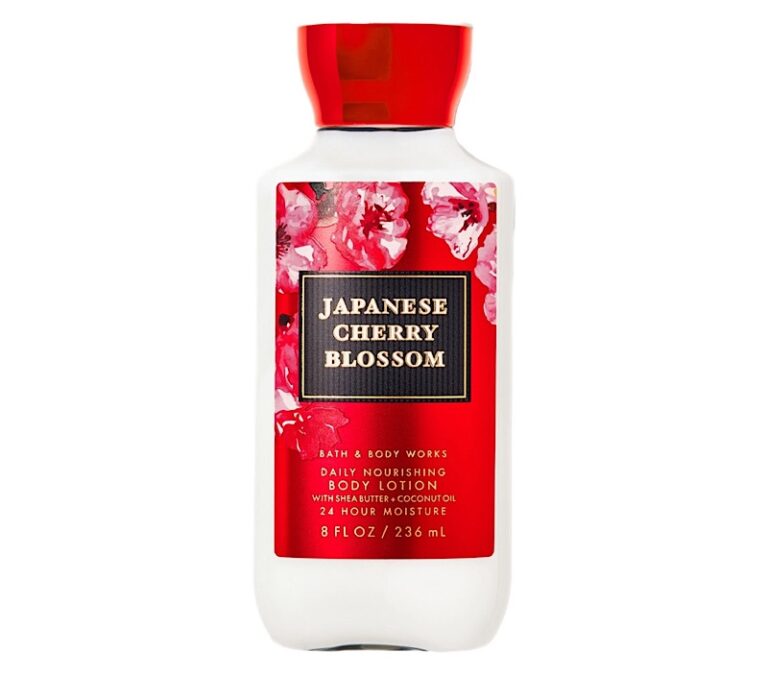 لوسیون بدن بث اند بادی وورکس رایحه Japanese Cherry Blossom حجم 236 میل