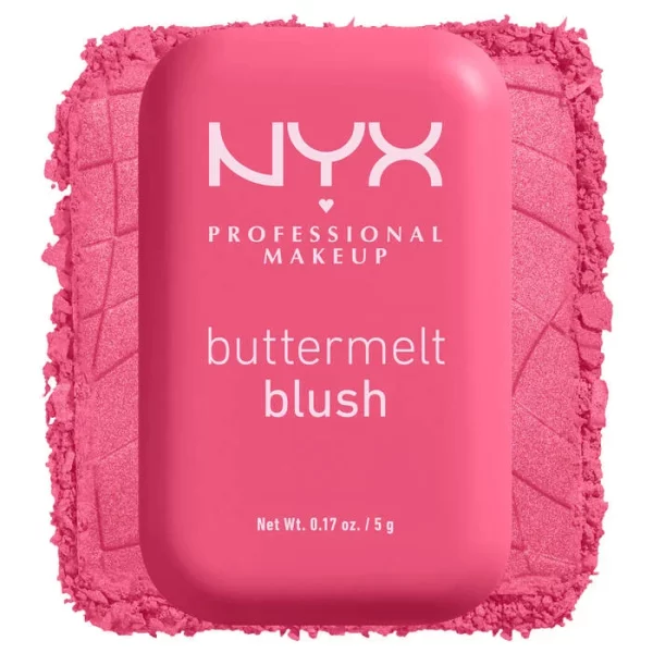 رژگونه پودری نیکس NYX مدل Buttermelt Blush رنگ Getting Butta شماره BMBL08