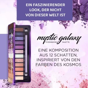 پالت سایه ۱۲ رنگ اولاین مدل mystic galaxy