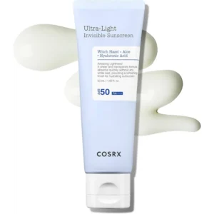 ضد آفتاب کوزارکس اولترا لایت SPF 50 حجم ۵۰ میل