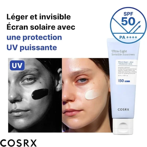 ضد آفتاب کوزارکس اولترا لایت SPF 50 حجم ۵۰ میل