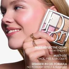 پالت رژگونه و هایلایتر دیور DIOR مدل بک استیج 001 Universal