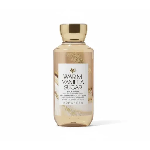 شامپو بدن بث اند بادی warm vanilla sugar حجم 295 میل
