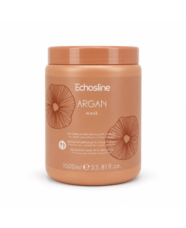 ماسک مو اچ اس لاین مدل argan حجم 1000 میلی لیتر
