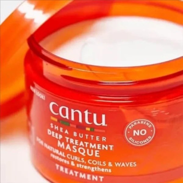 ماسک مو داخل حمام کانتو Cantu ترمیم کننده موهای فر340میل