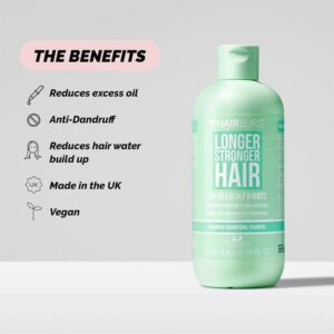 شامپو هیربرست Hairburst سبز ضد چربی، اسکالپ و شوره 350میل