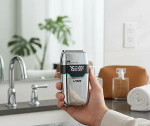 ماشین اصلاح موی صورت شارژی وی جی ار مدل V-350