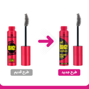 ریمل حجم دهنده و حالت دهنده اسنس مدل Get Big Lashes