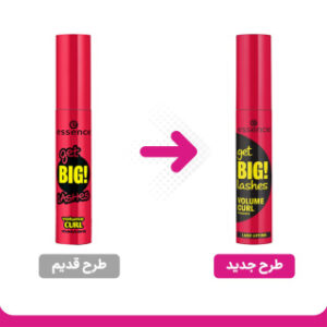 ریمل حجم دهنده و حالت دهنده اسنس مدل Get Big Lashes