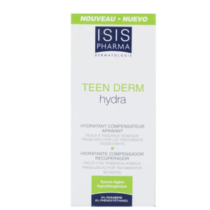 کرم مرطوب کننده آیسیس فارما مدل Teen Derm Hydra حجم 40 میل