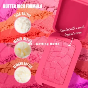 رژگونه پودری نیکس NYX مدل Buttermelt کد 09(رنگ Feeling butta)