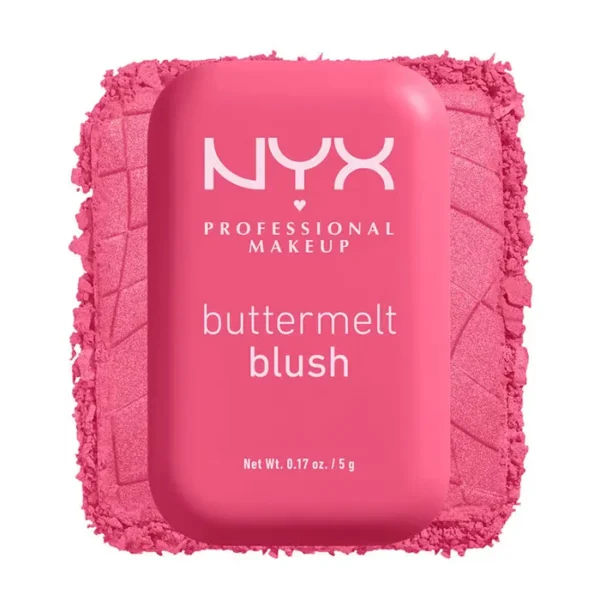 رژگونه پودری نیکس NYX مدل Buttermelt کد 09(رنگ Feeling butta)