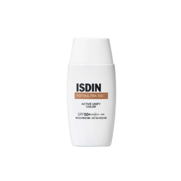 ضد آفتاب رنگی اکتیو یونیفای ایزدین SPF50 حجم 50میل