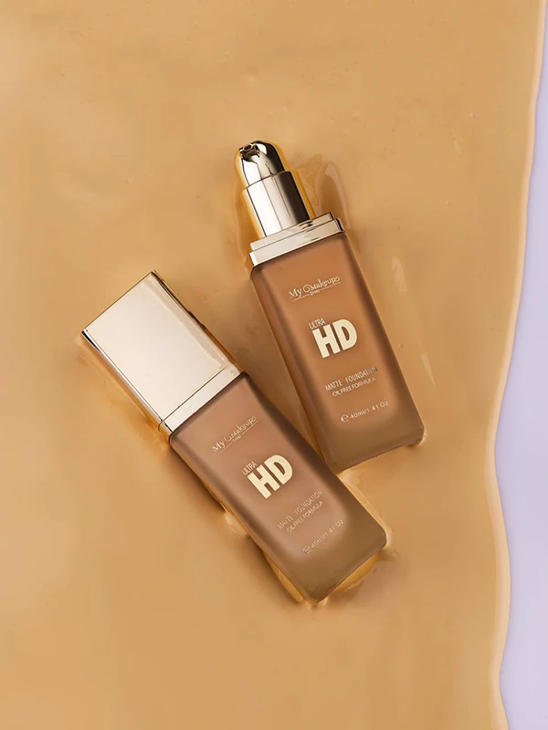 کرم پودر مات مای میکاپ استوری مدل ULTRA HD رنگ MF01 حجم 40 میل