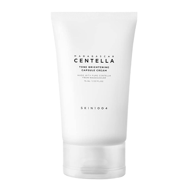 کرم کپسولی روشن کننده سنتلا اسکین 1004 مدل Tone Brightening Capsule Cream حجم 75 میل