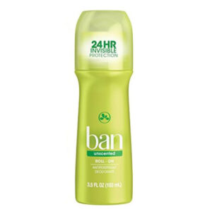 مام رول ضد تعریق زنانه بن Ban مدل Unscented Invisible حجم 103 میل