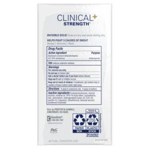 مام صابونی سکرت زنانه سری کلینیکال مدل Completely Clean 48H وزن 45 گرم
