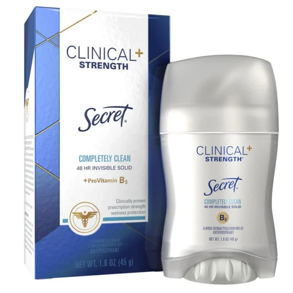 مام صابونی سکرت زنانه سری کلینیکال مدل Completely Clean 48H وزن 45 گرم