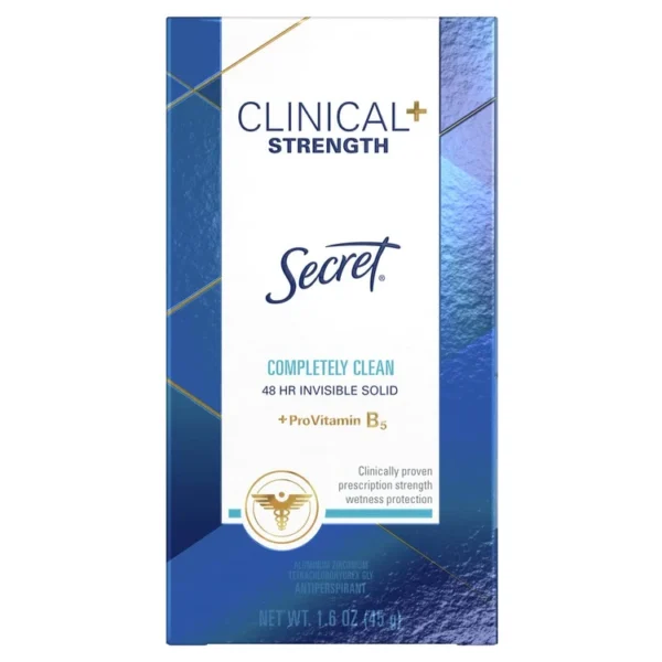 مام صابونی سکرت زنانه سری کلینیکال مدل Completely Clean 48H وزن 45 گرم