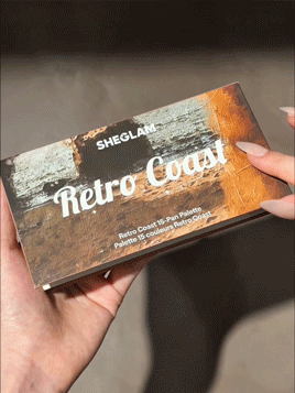 پالت سایه چشم 15 رنگ Retro Coast شیگلم