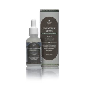 سرم نیچر اسپل 5% کافئین کانتور صورت و چشم 30ml