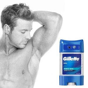 مام ژله ای ژیلت پاورش راش 48 ساعته مدل Gillette power rush حجم 70 میل