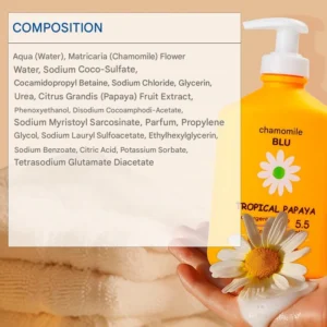 ژل بهداشتی بانوان کامومیلا مدل Moisturizer حجم 300 میل