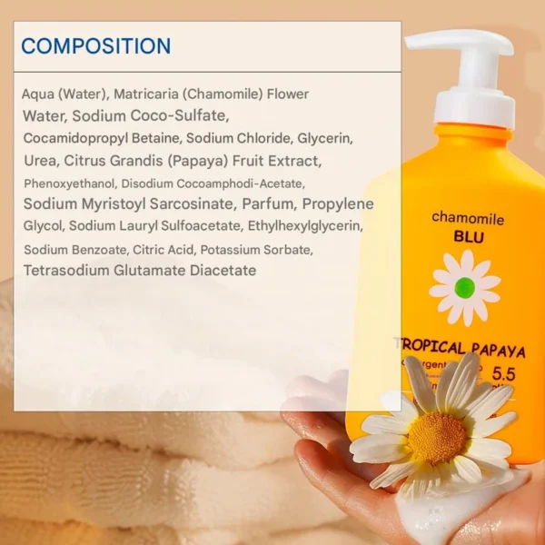 ژل بهداشتی بانوان کامومیلا مدل Moisturizer حجم 300 میل