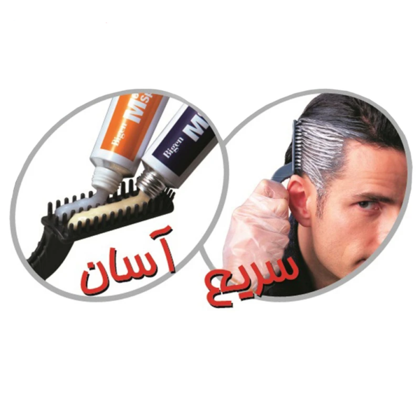 کیت رنگ مو بیگن سری Speedy Colour شماره 103 رنگ قهوه ای تیره 40میل