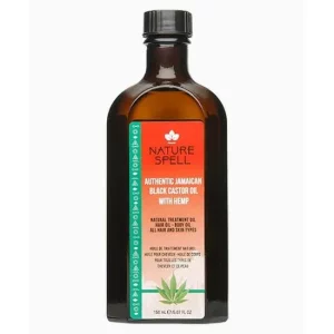 روغن مو و پوست سر نیچر اسپِل مدل Jamaican Black Castor and Hemp Oil Blend حجم 150 میل