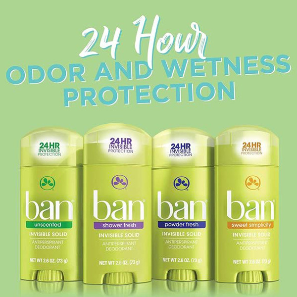 مام استیک صابونی ضد تعریق بن Ban مدل Shower Fresh حجم 73 گرم