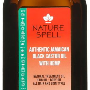 روغن مو و پوست سر نیچر اسپِل مدل Jamaican Black Castor and Hemp Oil Blend حجم 150 میل