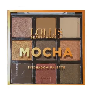 پالت سایه چشم لولیس مدل Mocha مناسب آرایش چشم گرم و روزانه