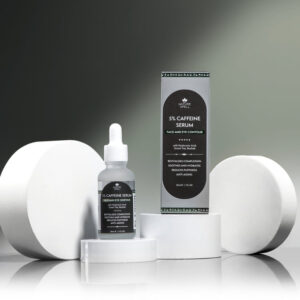 سرم نیچر اسپل 5% کافئین کانتور صورت و چشم 30ml