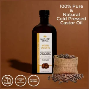 روغن درمانی کرچک نیچر اسپل مناسب مو و بدن 150میل