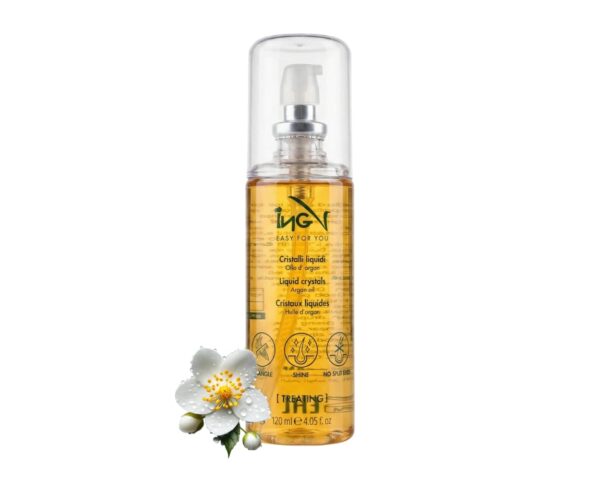 روغن مو آرگان آی‌اِن‌جی ING Liquid Crystals حجم 120 میل