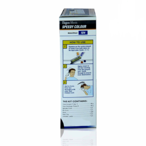 کیت رنگ مو مردانه بیگن سری Speedy Colour شماره 101 رنگ مشکی طبیعی 40میل