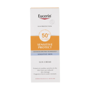 کرم ضد آفتاب اوسرین Sensitive Protect SPF50+ مخصوص پوست حساس 50 میل