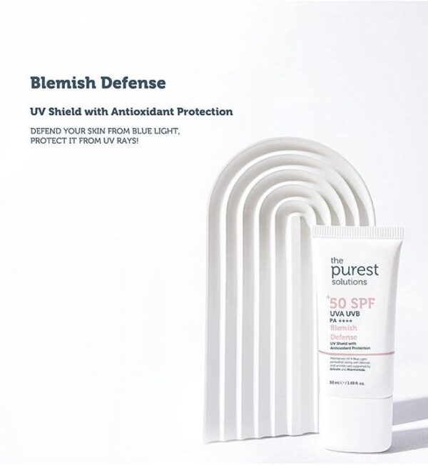 ضد آفتاب ضد لک پیورست The Purest مدل Blemish Defense حجم 50 میل