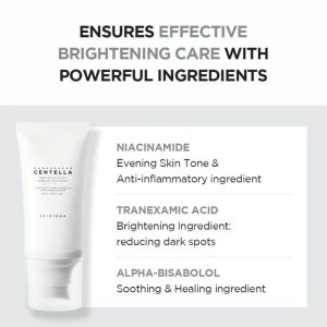 کرم کپسولی روشن کننده سنتلا اسکین 1004 مدل Tone Brightening Capsule Cream حجم 75 میل