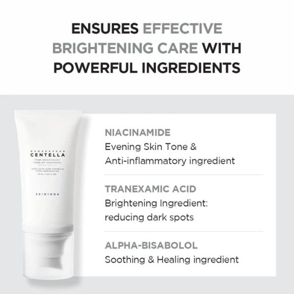 کرم کپسولی روشن کننده سنتلا اسکین 1004 مدل Tone Brightening Capsule Cream حجم 75 میل