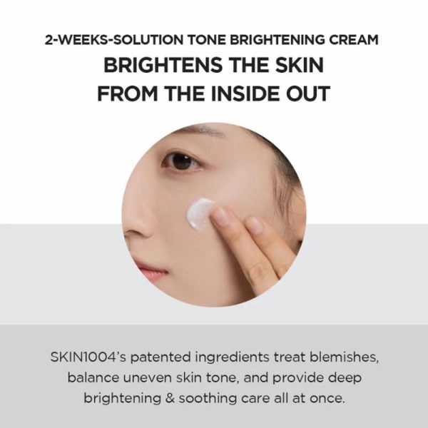 کرم کپسولی روشن کننده سنتلا اسکین 1004 مدل Tone Brightening Capsule Cream حجم 75 میل