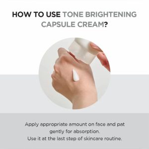 کرم کپسولی روشن کننده سنتلا اسکین 1004 مدل Tone Brightening Capsule Cream حجم 75 میل
