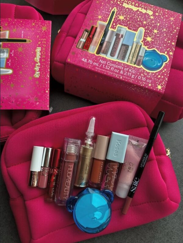 پک رژلب سفورا مدل Sephora Favorites Holiday Lip Kit