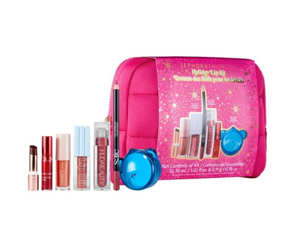 پک رژلب سفورا مدل Sephora Favorites Holiday Lip Kit