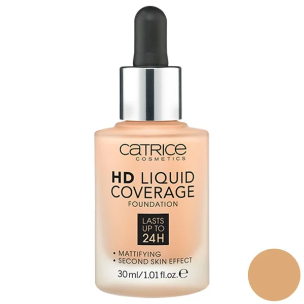 کرم پودر کاتریس سری HD مدل Liquid Coverage شماره 030 حجم 30میل