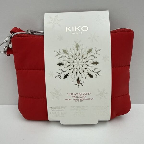 ست 4‌عددی رژ‌لب مینی کیف قرمز کیکو میلانو مدل Snow-Kissed